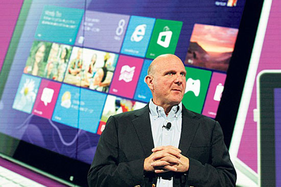 Tổng giám đốc điều hành Steve Ballmer của Microsoft. Microsoft có lấy lại được “phong độ”?