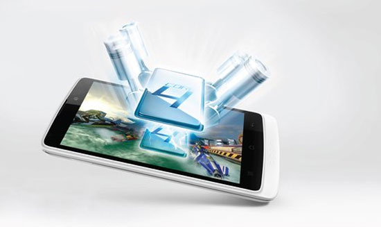 Oppo ra smartphone Android lõi tứ giá 5 triệu đồng