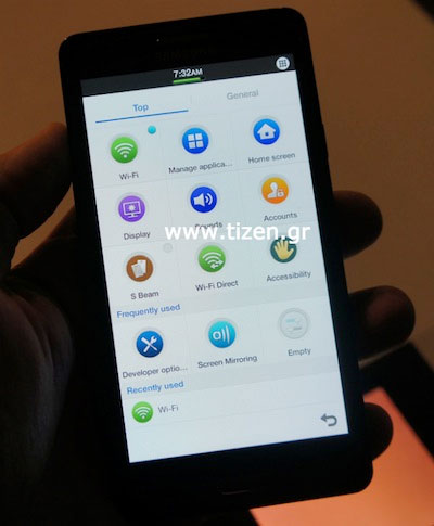 Lộ điện thoại chạy hệ điều hành Tizen đầu tiên