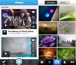 iOS 7 sẽ được tích hợp sâu mạng xã hội Flickr và Vimeo