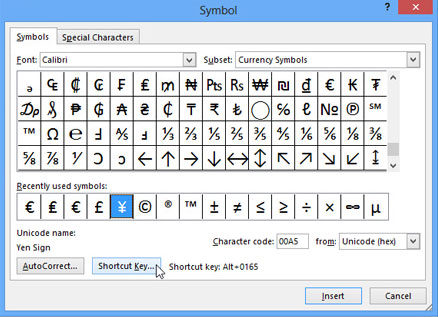 Cách sử dụng biểu tượng trong Microsoft Word 2013
