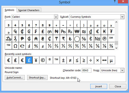 Cách sử dụng biểu tượng trong Microsoft Word 2013