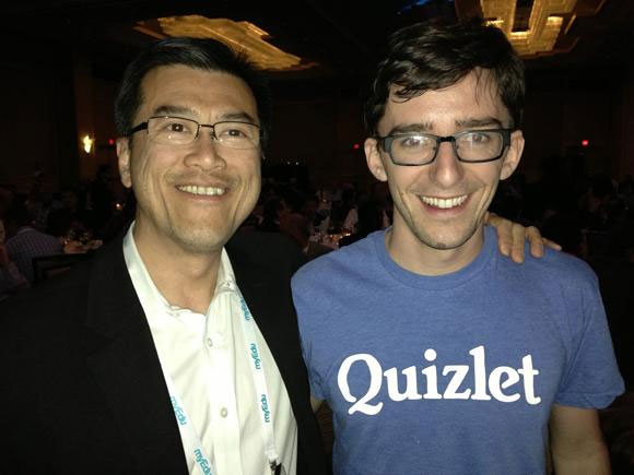 Andrew Sutherland (bên phải) Những doanh nhân trẻ chưa đầy đôi mươi trở thành triệu phú từ công nghệ