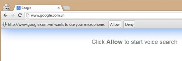 Hướng dẫn trải nghiệm tính năng Google Now - Like Voice Search trong Chrome