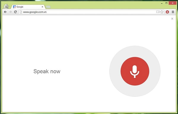 Hướng dẫn trải nghiệm tính năng Google Now - Like Voice Search trong Chrome