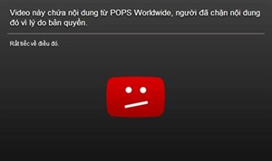 Dịch vụ Youtube thắt chặt bản quyền nhạc Việt