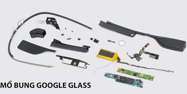 Giá linh kiện của Google Glass chỉ 80 USD
