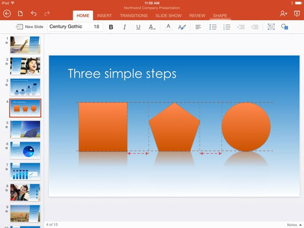 Microsoft Office cho iPad được bổ sung tính năng in