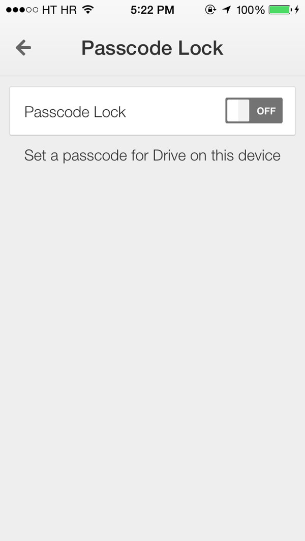 Google Drive cho iOS cập nhật phiên bản mới hỗ trợ bảo vệ bằng mật khẩu