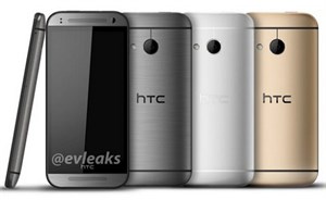 HTC One M8 bản mini lộ diện với ba màu