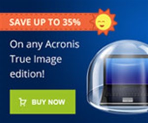 Acronis giảm giá 35% phần mềm Acronis True Image 2014
