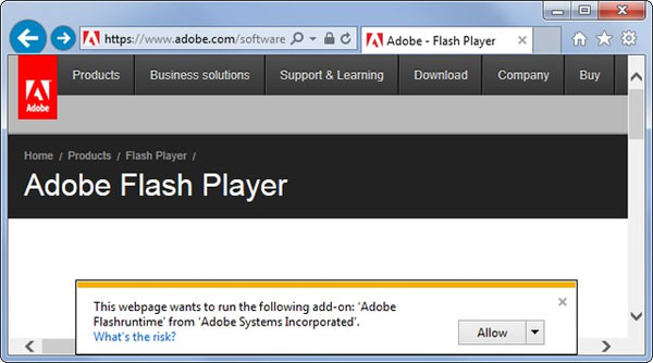 Kích hoạt tính năng Click-to-Play cho trình duyệt tiết kiệm băng thông vô ích