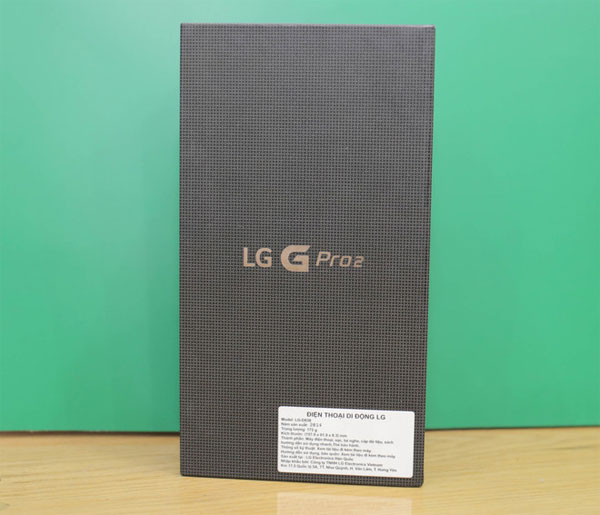 Mở hộp Phablet cao cấp G Pro 2 của LG Mở hộp Phablet cao cấp G Pro 2 của LG