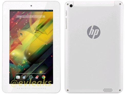 Máy tính bảng Android của HP Lộ diện máy tính bảng Android mới của HP