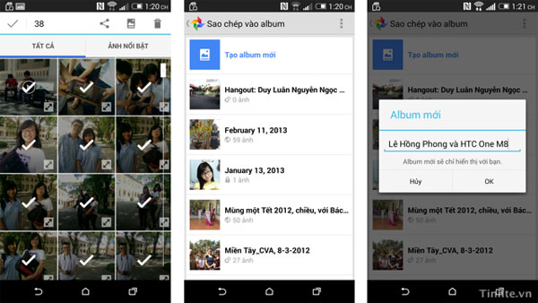 Sử dụng Google+ Photos để quản lý, chỉnh sửa và tạo clip chia sẻ ảnh