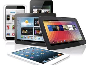 Apple dẫn đầu thị trường tablet, Samsung bám đuổi quyết liệt