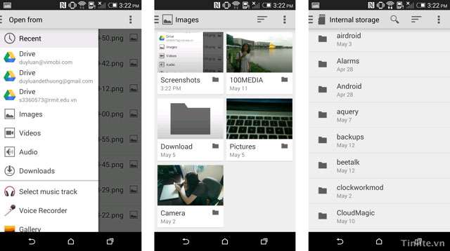 Trình chọn tập tin mới trên Android 4.4 KitKat 8 tính năng trên Android 4.4 KitKat có thể bạn chưa biết