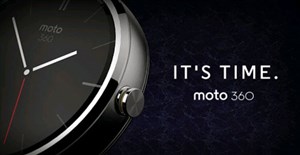 Đồng hồ thông minh Moto 360 giá 342 USD, bán ra tháng 7