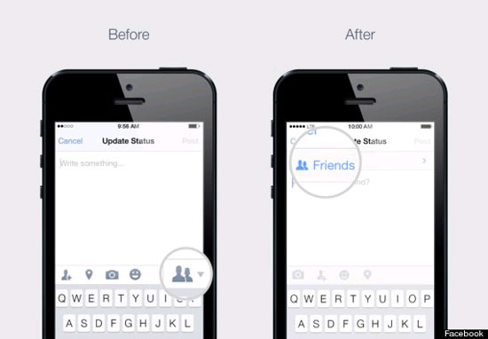 Chia sẻ bài viết trên facebook Facebook tiếp tục thay đổi cài đặt quyền riêng tư