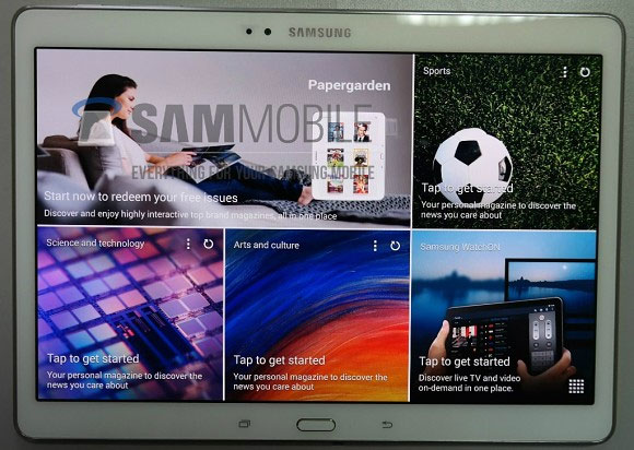 Galaxy Tab S màn hình AMOLED sẽ có giá cao "ngất ngưởng"