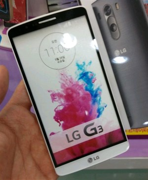 Xuất hiện mô hình LG G3 bằng nhựa