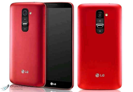 LG G Pro 2 phiên bản màu đỏ Phiên bản màu đỏ cực đẹp của siêu phẩm LG G Pro 2