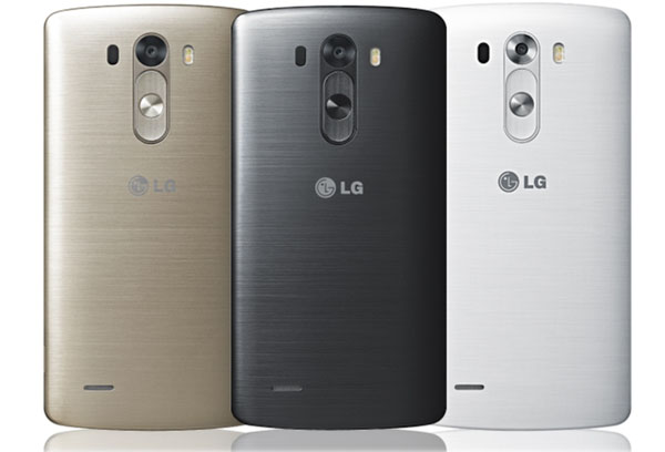 Mặt lưng G3 với thiết kế cụm phím bấm độc đáo như G2, nhưng đã được cải tiến LG G3 lộ ảnh chính thức sát giờ ra mắt