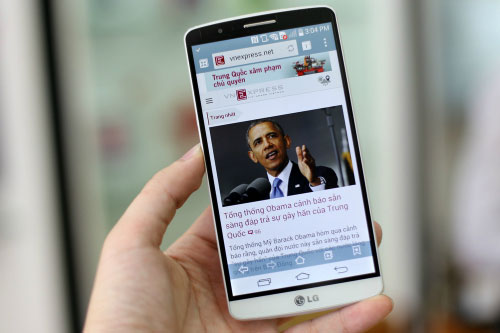 LG G3 đầu tiên về Việt Nam, giá 17 triệu đồng LG G3 đầu tiên về Việt Nam, giá 17 triệu đồng
