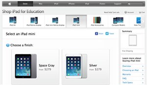 Apple giảm giá iPad cho thị trường giáo dục