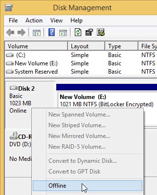 Gỡ cài ổ đĩa cố định Hướng dẫn chuyển dữ liệu TrueCrypt sang BitLocker