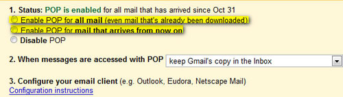 Cấu hình Window Mail kết nối với Gmail