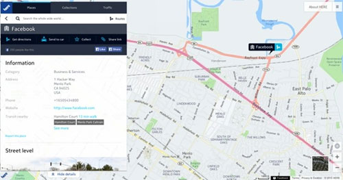 Facebook sắp mua lại bản đồ Here Maps của Nokia