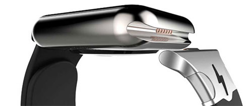 Cổng bí mật của Apple Watch có thể được dùng để sạc nhanh và kết nối phụ kiện Cổng bí mật của Apple Watch có thể được dùng để sạc nhanh và kết nối phụ kiện