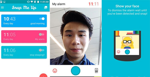 Ứng dụng báo thức ép người dùng chụp ảnh selfie