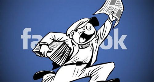 Sắp đến thời đọc báo trực tiếp trên Facebook Sắp đến thời đọc báo trực tiếp trên Facebook