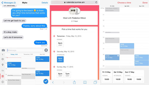 Sunrise Calendar cho iOS cập nhật, bổ sung Meet - bàn phím từ bên thứ 3 hay nhất cho tới hiện tại Sunrise Calendar cho iOS cập nhật, bổ sung Meet - bàn phím từ bên thứ 3 hay nhất cho tới hiện tại