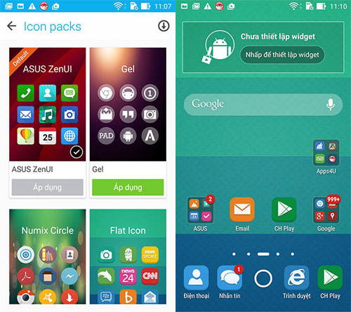 Những điểm nổi bật của Zen UI trên ASUS Zenfone 2