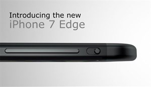 Ý tưởng iPhone 7 Edge màn hình không viền