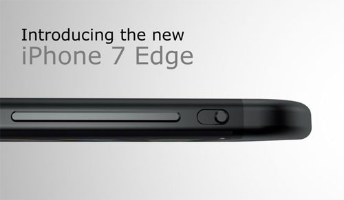 Ý tưởng iPhone 7 Edge màn hình không viền Ý tưởng iPhone 7 Edge màn hình không viền
