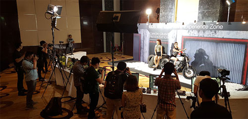 triển lãm Canon 5Ds/5DsR khu vực triển lãm Canon 5Ds/5DsR