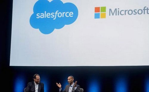 Hợp tác giữa Microsoft và Salesforce