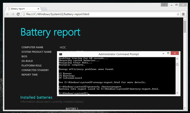 Kích hoạt công cụ ẩn giúp tiết kiệm pin tối đa trên Windows
