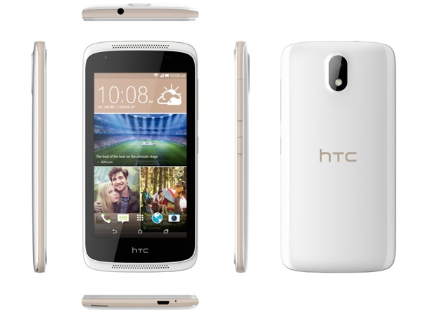 HTC Desire 326G màu trắng HTC ra mắt 326G Dual SIM giá 2,7 triệu đồng