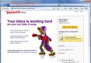Bkis cảnh báo email mạo danh Yahoo! 360