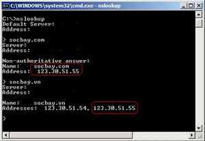 Socbay.com đã lấy lại được tên miền