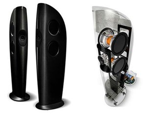 Loa hình lưỡi dao của KEF