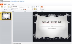 Microsoft chính thức ra mắt Office Web