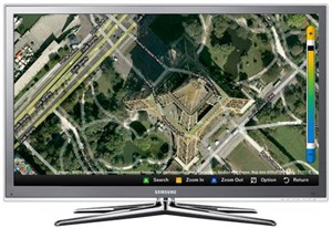 TV Samsung đã tích hợp Facebook và Google Maps