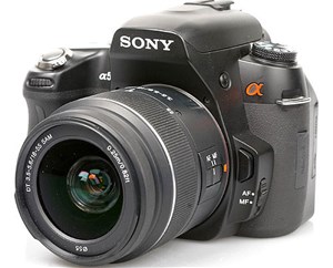 Sony Alpha A500 đơn giản và tiện dụng