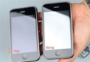 Mua nhầm iPhone hàng dựng